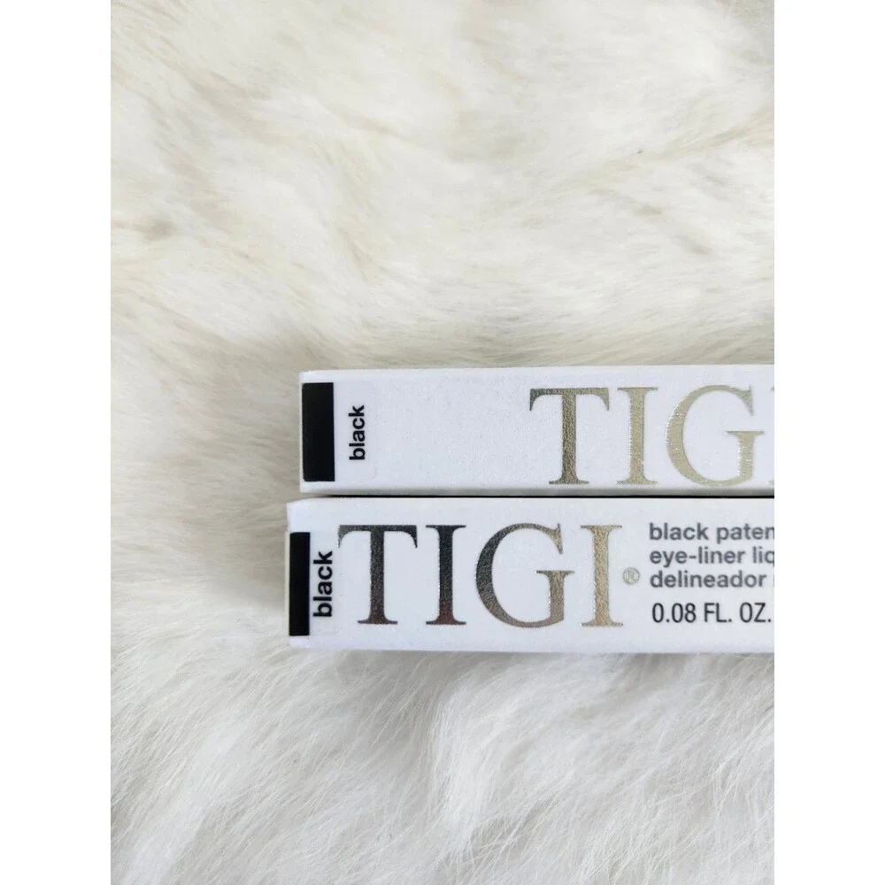 NIB TIGI Black Eyeliner Set Lot of 2 Precision Pen Liquid Eyeliner Makeup